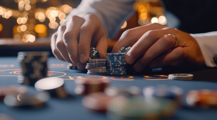 Baccarat betting interface on proxx mobile app