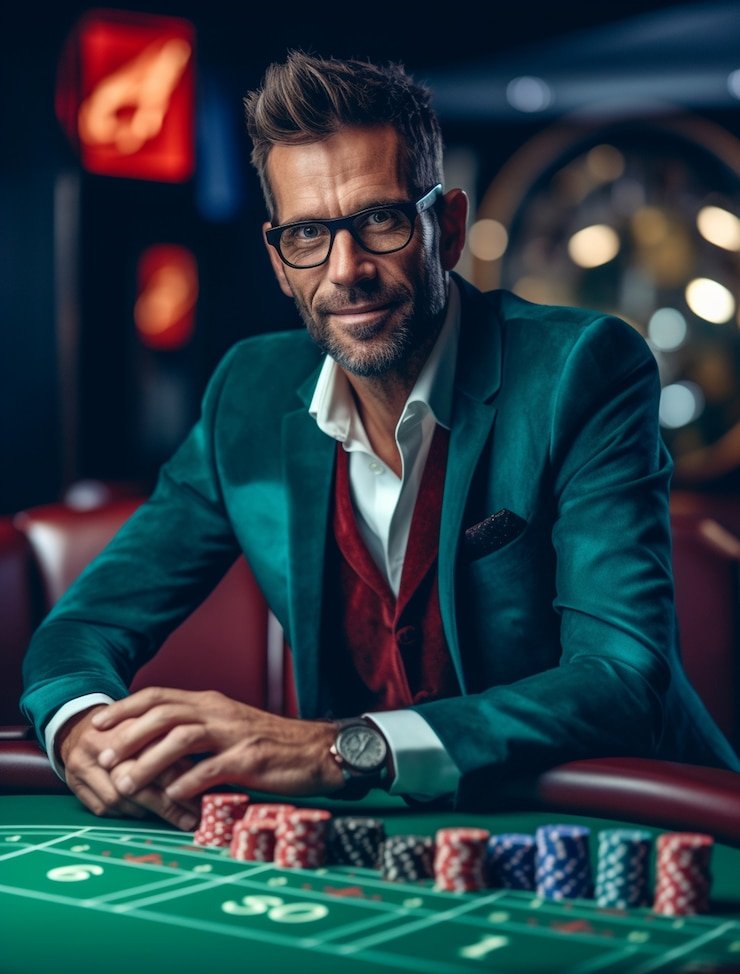 Live blackjack dealer at proxx studio table